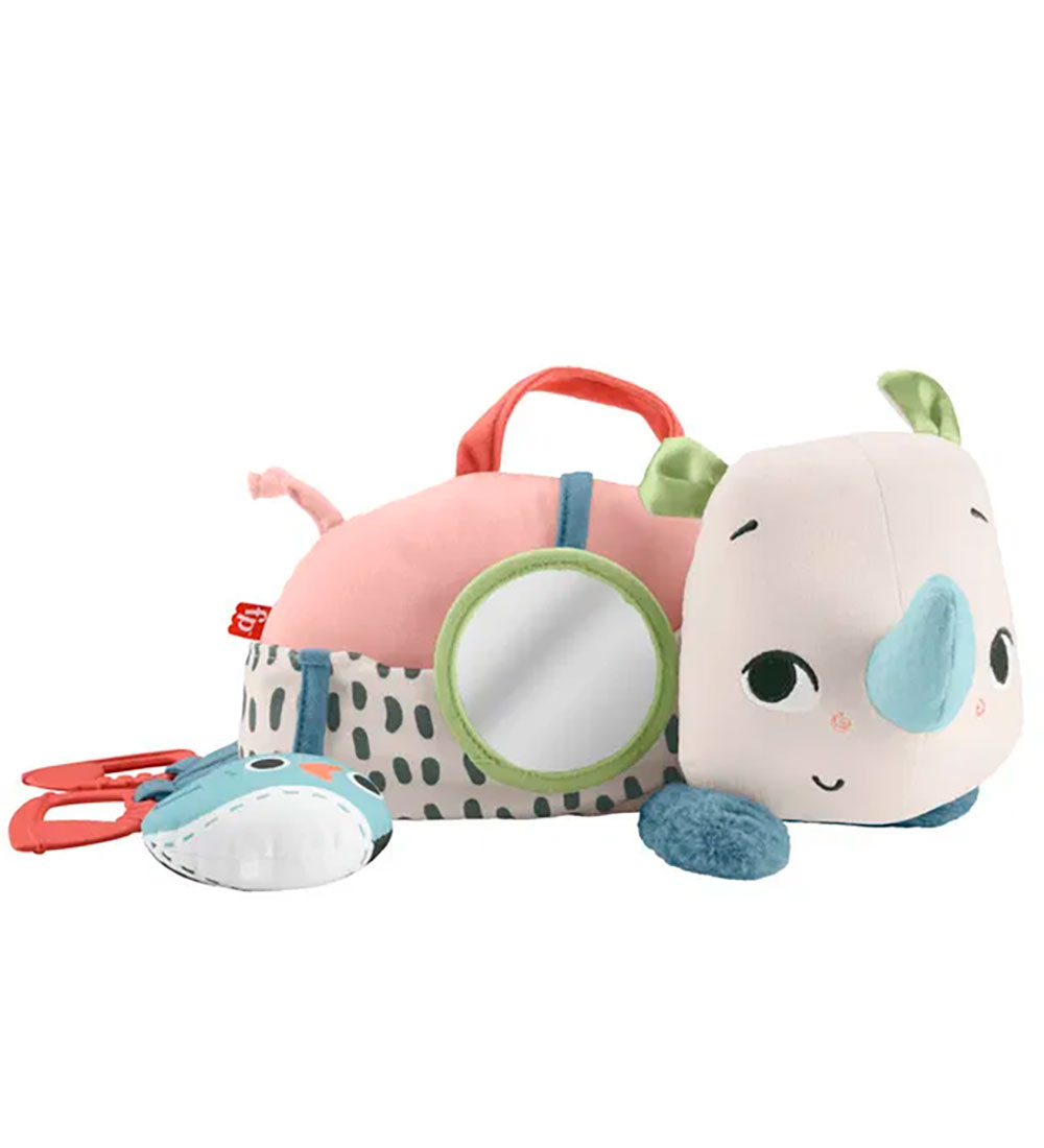 Fisher-Price Kuscheltier - Planet Friends Tummy Time Rhino - Fisher-Price - One Size - Kuscheltiere Fisher-Price Kuscheltier - Planet Friends Tummy Time Rhino - Fisher-Price - One Size - Kuscheltiere von Fisher-Price