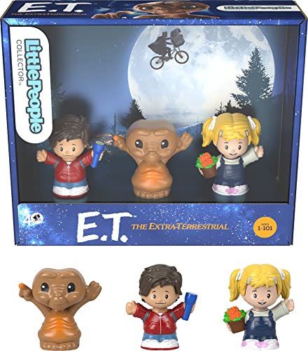 LITTLEPEOPLE COLLECTOR - Little People Collector E.T. 3-Pack: ET, Elliott, Gertie Miniaturfiguren Sammlung Figurenset von Little People COLLECTOR