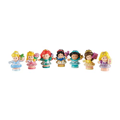 Fisher Price Little People Disney Prinzessinnen Figuren Set - 7 Prinzessinnen von Little People von Fisher-Price