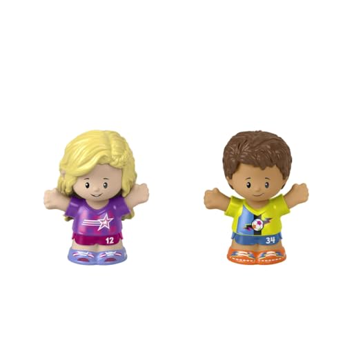 Fisher-Price Little People Kleinkind-Figuren-Set für Fußball, Sport, Freunde, 2 Stück Fisher-Price Little People Kleinkind-Figuren-Set für Fußball, Sport, Freunde, 2 Stück von Fisher-Price