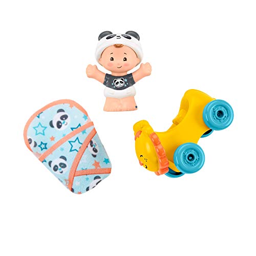 Fisher Price Mattel Kleine Leute - Bundle 'n Play - GKY41 - Babyfigur + Zubehör - Neu von Fisher-Price