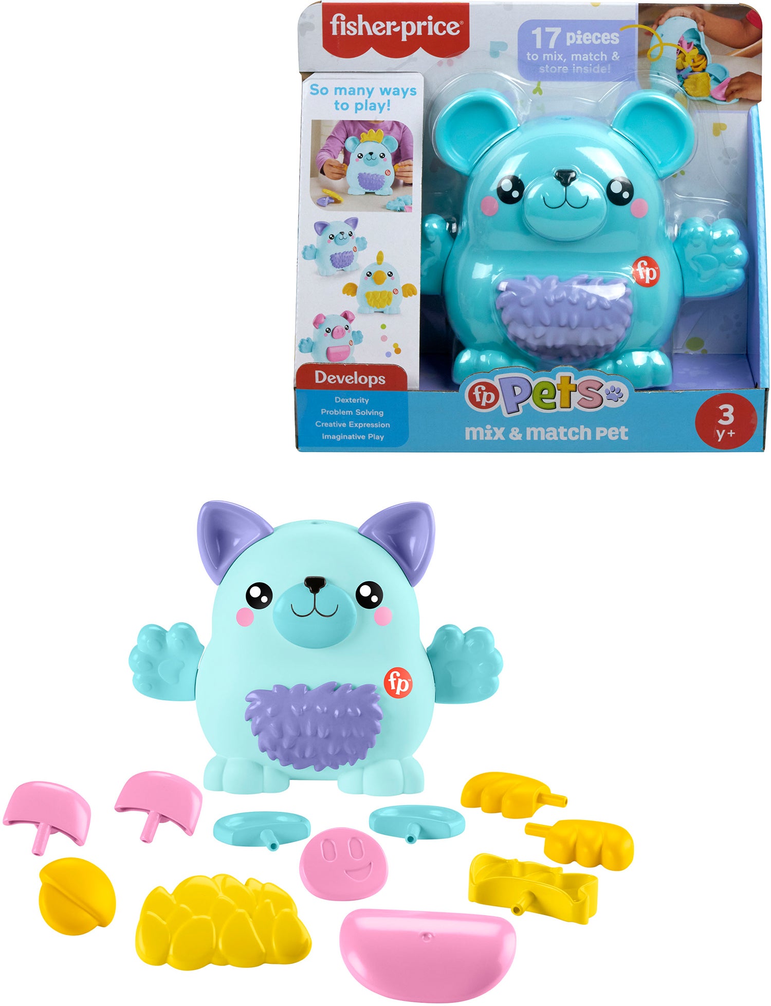 Fisher-Price Pet Pals Mix N' Matchimals Figur, Babyspielzeug Fisher-Price Pet Pals Mix N' Matchimals Figur, Babyspielzeug von Fisher-Price