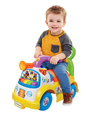 Fisher Price Rutscherfahrzeug Musikparade mit 5 verschiedenen Melodien von Fisher-Price
