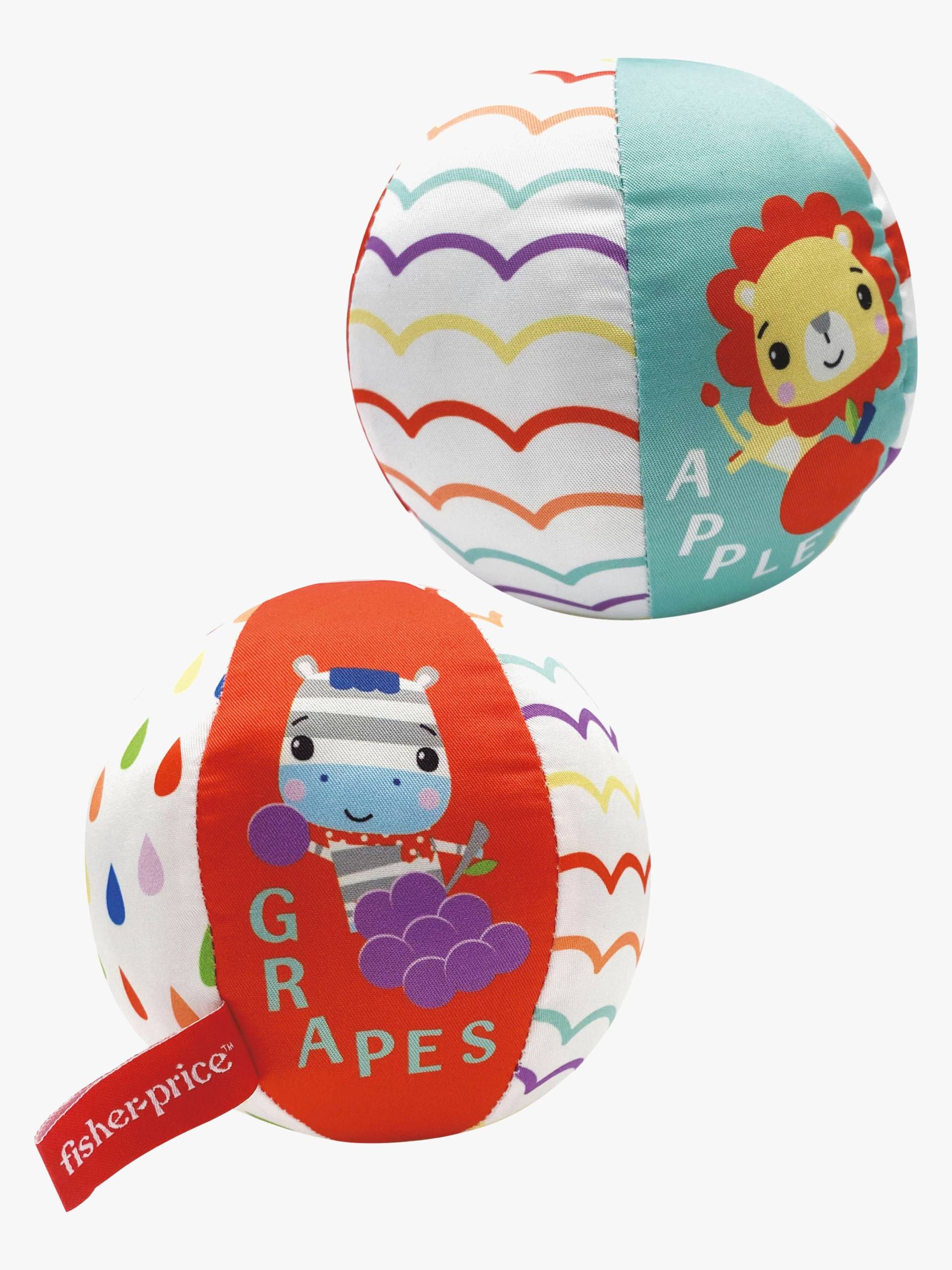 Fisher-Price Weicher Ball mit Rassel, Babyspielzeug von Fisher-Price