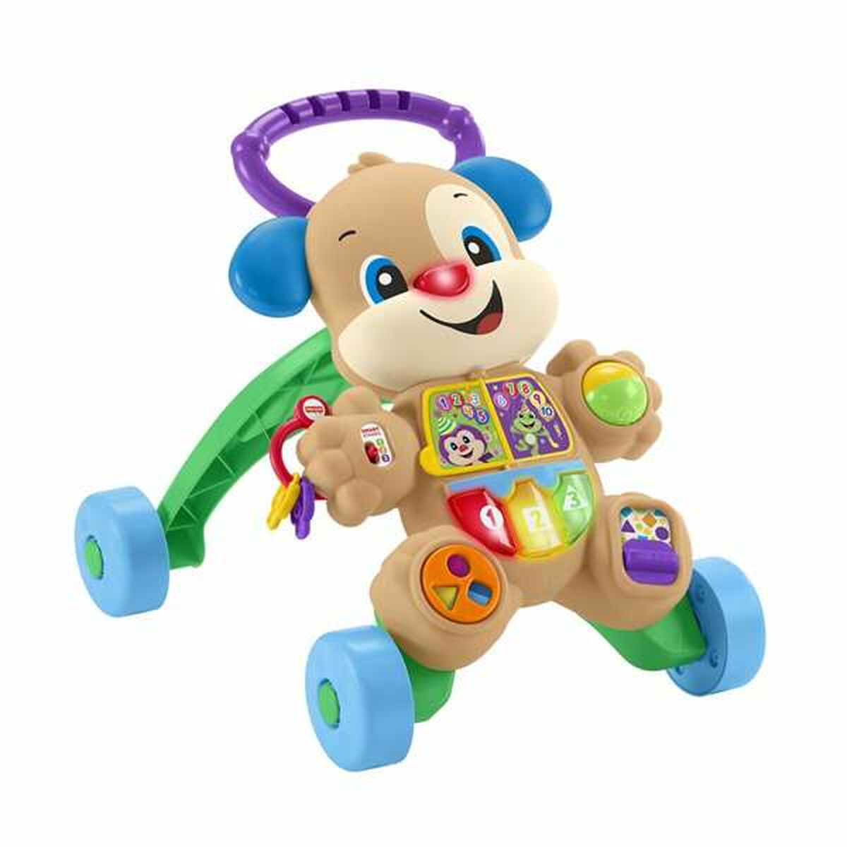 Gehhilfe auf Rädern Fisher Price Sound Hund Lichter Mehrsprachig Gehhilfe auf Rädern Fisher Price Sound Hund Lichter Mehrsprachig von Fisher Price