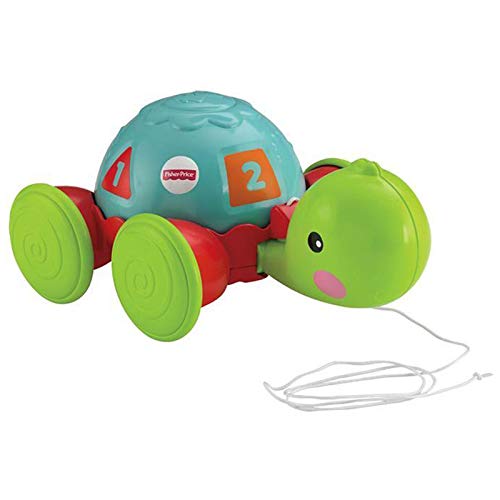 Mattel 25Y8652 - Nachziehbare Schildkröte von Fisher-Price