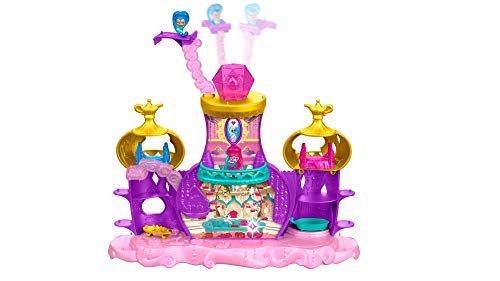 Mattel DTK59 Shimmer & Shine Mini Dschinnis schwebende Dschinnis Palast-Spielset von Fisher-Price