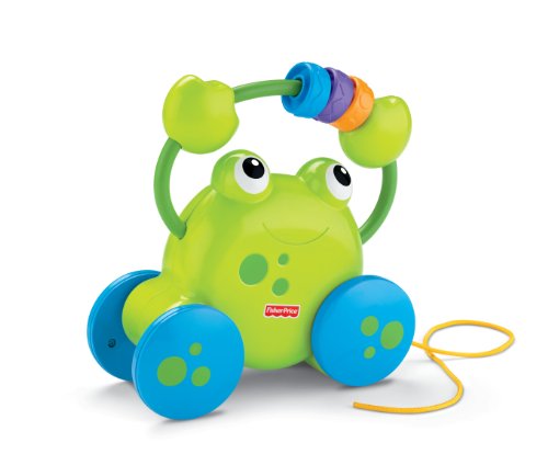 Mattel Y2776 - FP Ziehfrosch, Mehrfarbig von Mattel