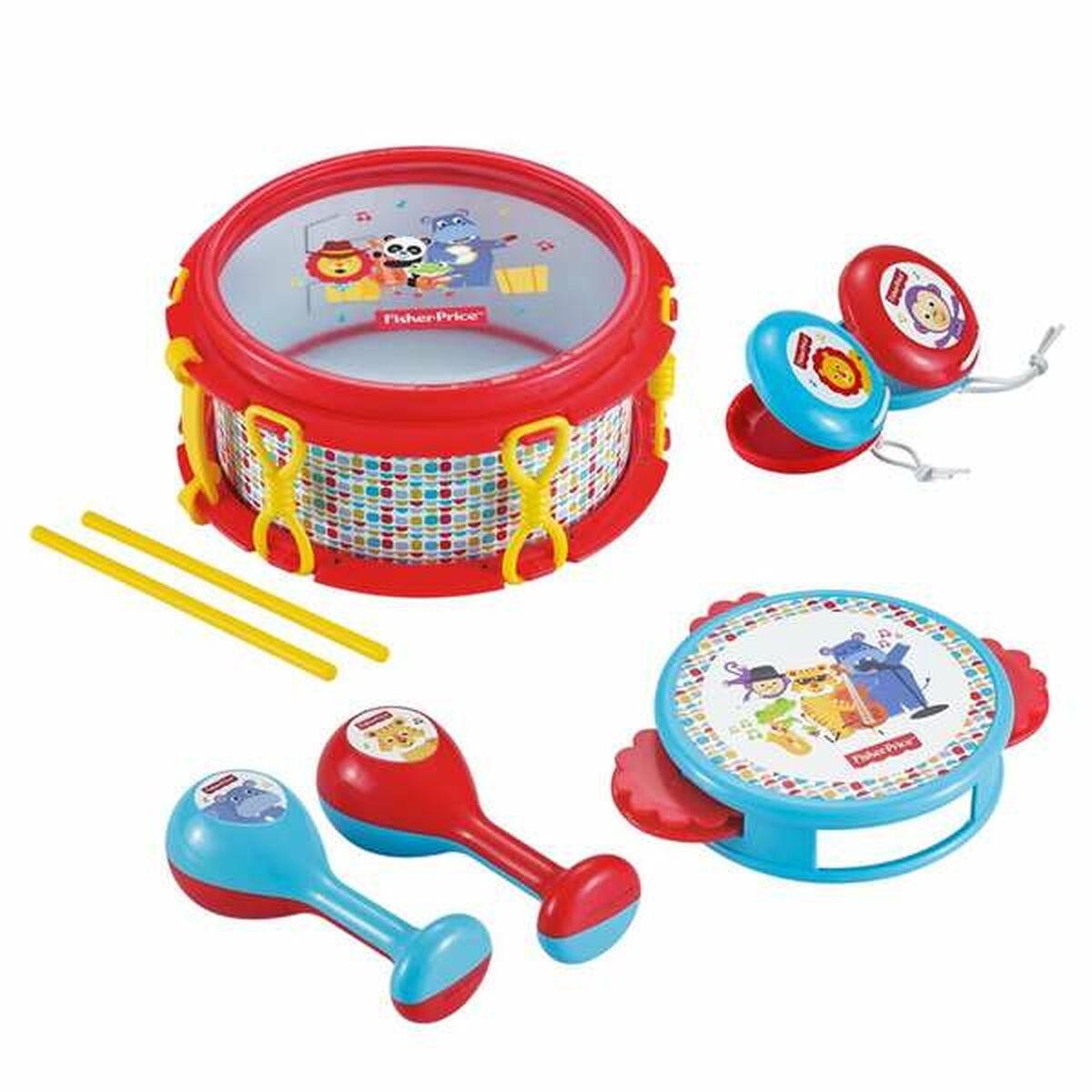 Musik-Spielzeug Fisher Price Band Drum Musik-Spielzeug Fisher Price Band Drum von Fisher Price