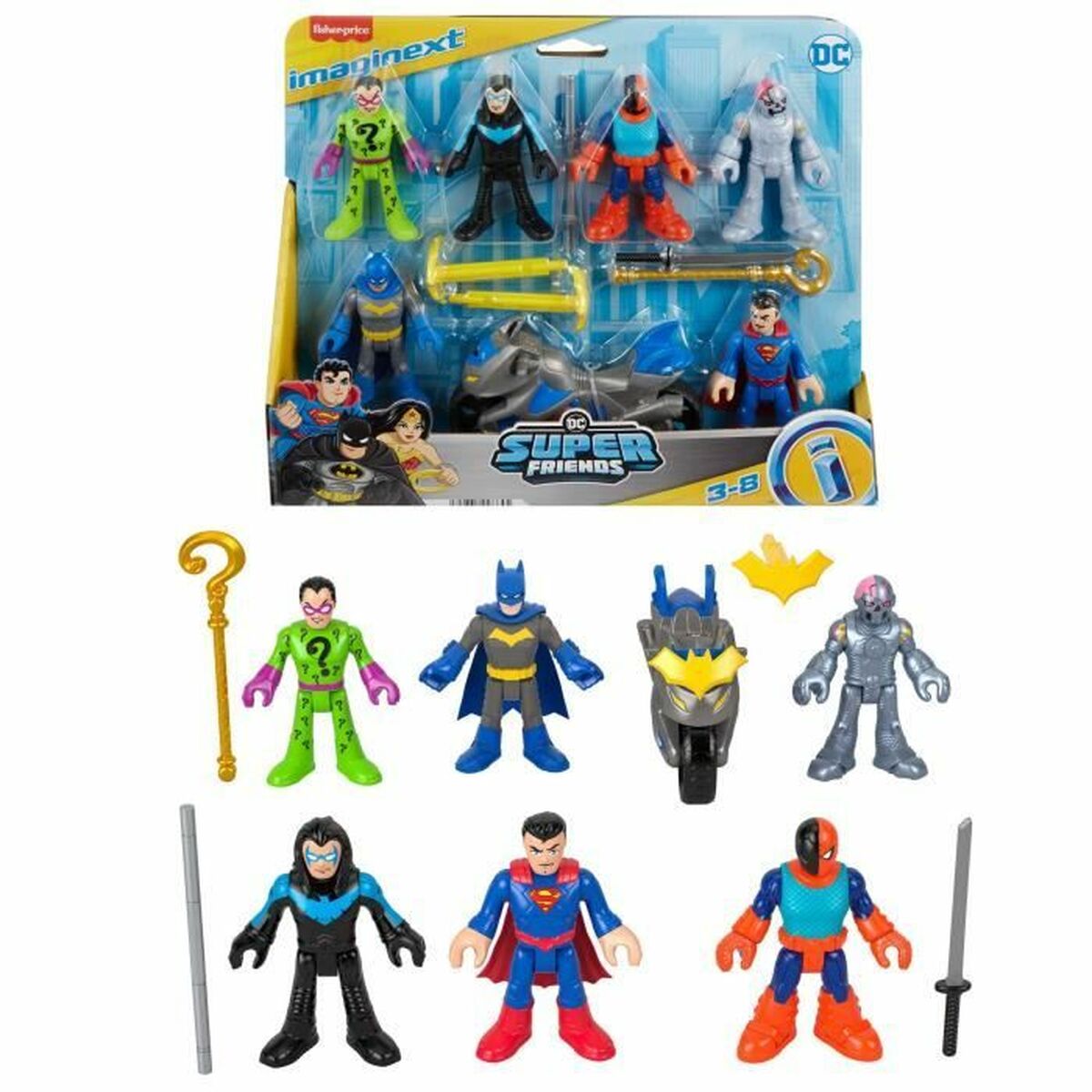 Puppen-Set Fisher-Price HXF94 von Fisher-Price