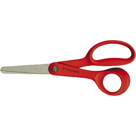 Fiskars Kinderschere Linkshänder Rot 13,5cm von Fiskars