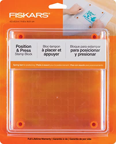Fiskars Kompaktes Stempelbrett, 21 x 15,8 cm, 1 Stück von Fiskars