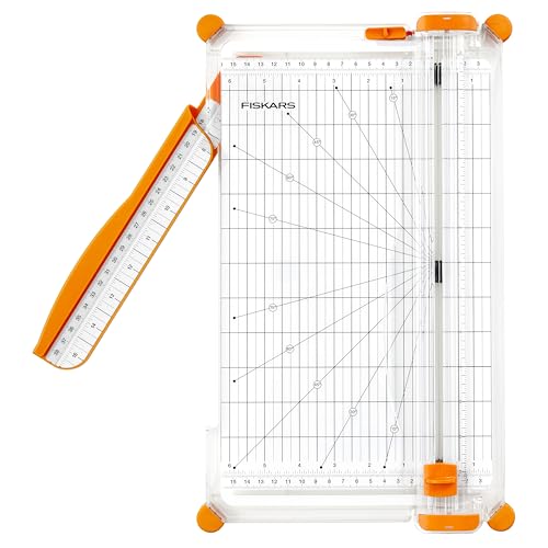 Fiskars Präzisions-Papierschneider, einfach, sicher und präzise für Bastelarbeiten, Geschenke, Karten und mehr, schneidet immer gerade Fiskars Präzisions-Papierschneider, einfach, sicher und präzise für Bastelarbeiten, Geschenke, Karten und mehr, schneidet immer gerade von Fiskars