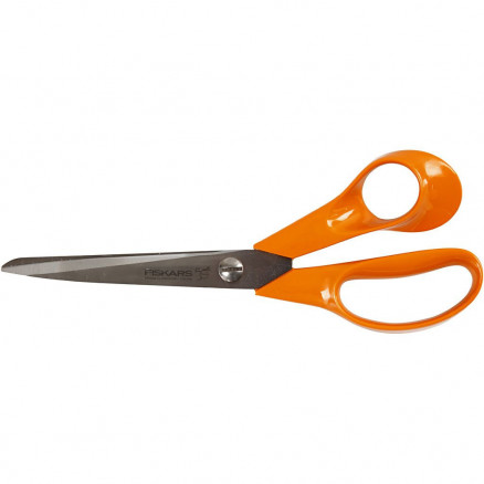 Fiskars Universalschere Rechtshänder Orange 21 cm von Fiskars