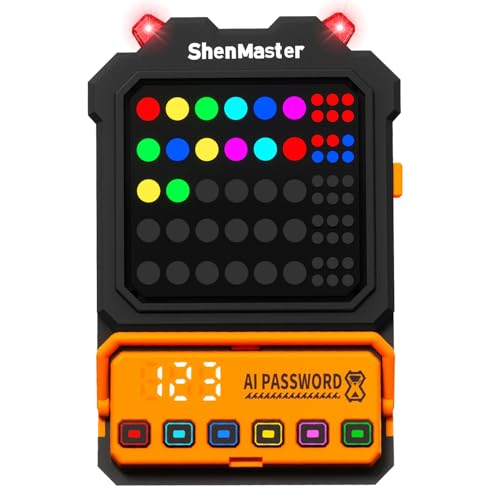 Fistone Super Decoder Handheld-Spiele, Code-Breaking Puzzle-Spiel für Kinder und Erwachsene, Geburtstagsgeschenk und Reisespiele für Jungen und Mädchen von Fistone