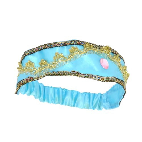 Fitooles Arabische Prinzessin Haarbänder für Cosplay Cartoon Prinzessin Stirnband Kopfschmuck Geburtstag Party Photo Booth von Fitooles