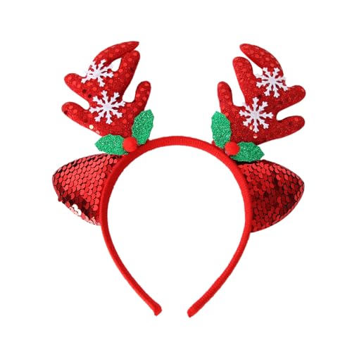 Fitooles Dekorativer Haarreif für Weihnachten, Neujahr, Party, Weihnachten, Rentier, Stirnband, Festival, Zubehör, Familientreffen Fitooles Dekorativer Haarreif für Weihnachten, Neujahr, Party, Weihnachten, Rentier, Stirnband, Festival, Zubehör, Familientreffen von Fitooles