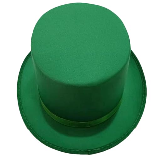 Fitooles Hut für Herren, Magier, Karneval, dicker flacher Hut für Herren, lässig, grün, 5560cm Fitooles Hut für Herren, Magier, Karneval, dicker flacher Hut für Herren, lässig, grün, 5560cm von Fitooles