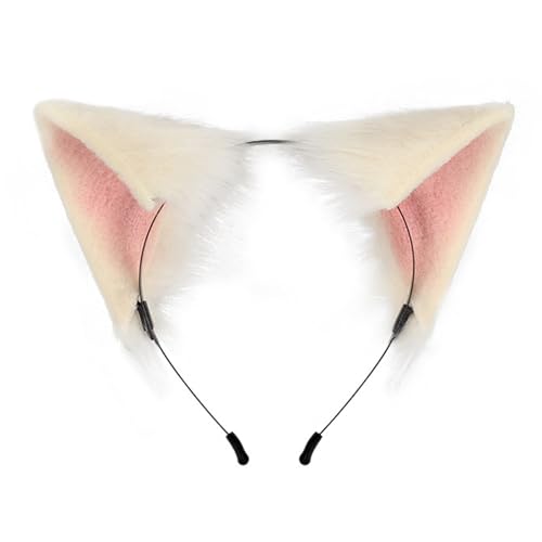 Fitooles Realistische Füchse Ohr Haarband Frau Musik Festivals Make-up Stirnband für Karneval Cosplay Haar Fitooles Realistische Füchse Ohr Haarband Frau Musik Festivals Make-up Stirnband für Karneval Cosplay Haar von Fitooles