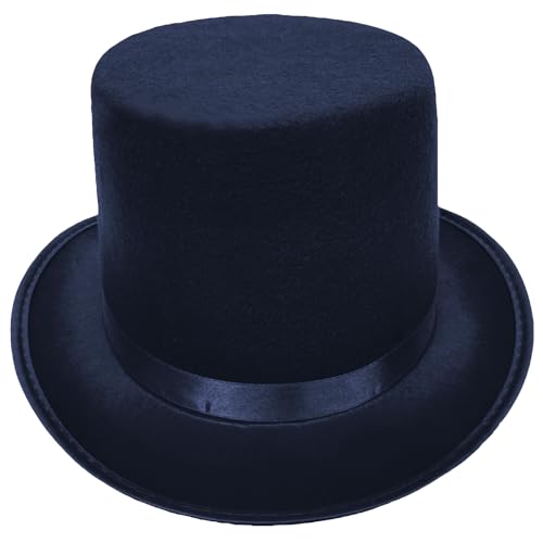 Fitooles Rollkrempe, hoher Zylinder für Erwachsene, Bowler-Hut, Zauberhut, Halloween, Party, Cosplay, Kostüm, Bühnenshow Fitooles Rollkrempe, hoher Zylinder für Erwachsene, Bowler-Hut, Zauberhut, Halloween, Party, Cosplay, Kostüm, Bühnenshow von Fitooles