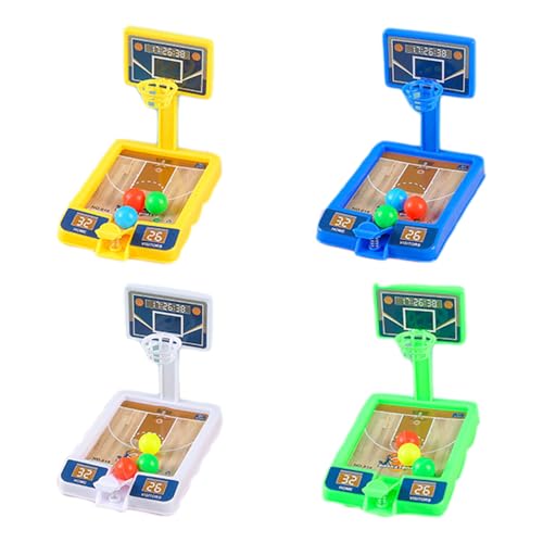 Fitooles Toy Basketball Spiel Handheld Desktop Tabletop Fun Sport Novel Tragbares Bürospiel Für Innenspaß Desktop Basketball von Fitooles