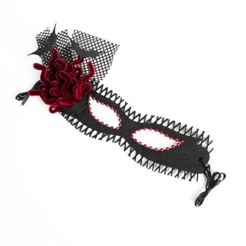 Fitooles Venezianer-Maske mit Spitze, Halbgesicht, Party, Cosplay, Damen, Karneval, Abendball, Abschlussball, Maskerade, halbes Gesicht, für Bälle, Abschlussbälle und Halloween Fitooles Venezianer-Maske mit Spitze, Halbgesicht, Party, Cosplay, Damen, Karneval, Abendball, Abschlussball, Maskerade, halbes Gesicht, für Bälle, Abschlussbälle und Halloween von Fitooles