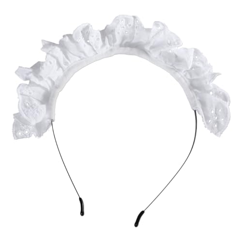 Fitooles Zartes Haarreif, elegantes Hohlmuster, plissierte Schnürsenkel, Haarreif, Party, Kopfschmuck, Cosplay, Kostüm-Requisiten Fitooles Zartes Haarreif, elegantes Hohlmuster, plissierte Schnürsenkel, Haarreif, Party, Kopfschmuck, Cosplay, Kostüm-Requisiten von Fitooles