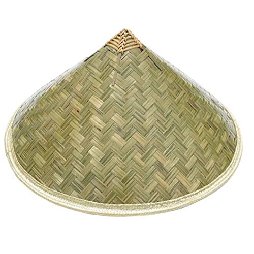 Fituenly Asiatischer Bambus-kuli-Hut, Japanisches Gewebe, Strohhut, Vietnamesischer Bauernhut, Retro-sonnenschutzhut Zum Angeln, Tourismus, Reisen Fituenly Asiatischer Bambus-kuli-Hut, Japanisches Gewebe, Strohhut, Vietnamesischer Bauernhut, Retro-sonnenschutzhut Zum Angeln, Tourismus, Reisen von Fituenly