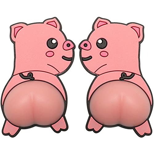 Fituenly Netter Cartoon Butt Car Aufkleber 2pcs Auto Anti-Kratzer-schutzaufkleber 3D Butt Lustiger Squeeze Aufkleber Für Kühlschrank-Laptop-telefonschale Fituenly Netter Cartoon Butt Car Aufkleber 2pcs Auto Anti-Kratzer-schutzaufkleber 3D Butt Lustiger Squeeze Aufkleber Für Kühlschrank-Laptop-telefonschale von Fituenly