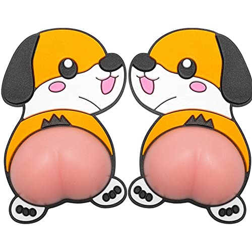 Netter Cartoon Butt Car Aufkleber 2pcs Auto Anti-Kratzer-schutzaufkleber 3D Butt Lustiger Squeeze Aufkleber Für Kühlschrank-Laptop-telefonschale Netter Cartoon Butt Car Aufkleber 2pcs Auto Anti-Kratzer-schutzaufkleber 3D Butt Lustiger Squeeze Aufkleber Für Kühlschrank-Laptop-telefonschale von Fituenly