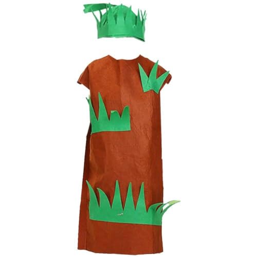 Unisex Kinder Party Kostüm Rollenspiel Outfits Baum Cosplay Kostüm Maskerade Für Umwelt-mottoparty Für Kinder von Fituenly