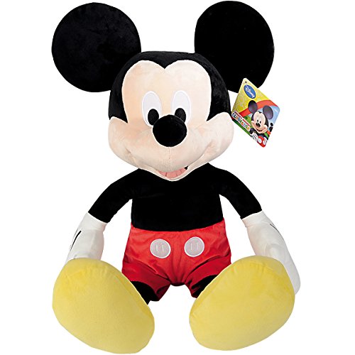 XXL Micky Maus Kuscheltier 80 cm - XXL Disney Mickey Mouse Clubhouse Plüsch Tier Micky Maus Stofftier von Fitwish