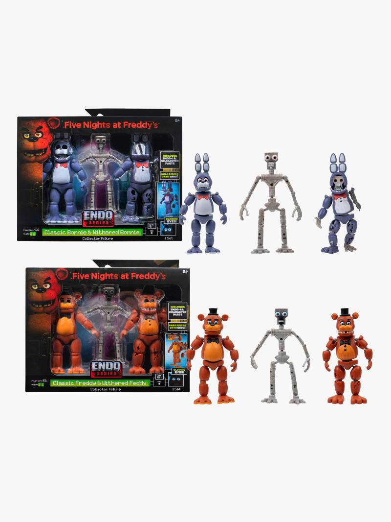 Five Nights at Freddy's Endo Figurenset 3er-Pack, Gemischt Five Nights at Freddy's Endo Figurenset 3er-Pack, Gemischt von Five Nights at Freddy's