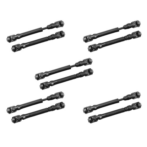 Fivetwofive 10 Stücke Antriebswelle CVD IRC00220 für 12,3 313 mm Radstand Axial SCX10 & SCX10 II 1/10 RC Crawler Auto Upgrade Teile von Fivetwofive
