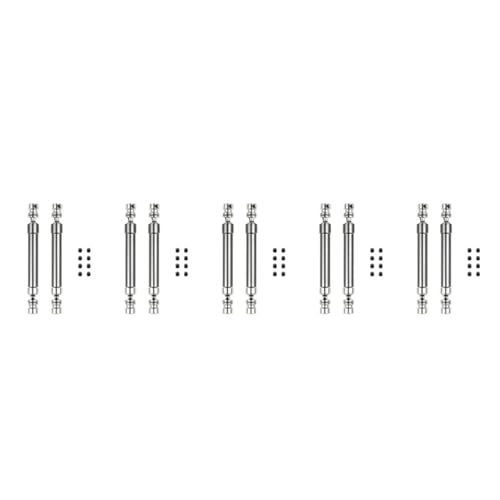Fivetwofive 10PCS Metall CVD Antriebswelle 110-160mm für 1/10 RC Rock Crawler Axial SCX10 90046 Trx4, von Fivetwofive