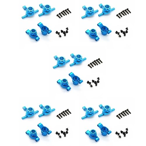 Fivetwofive 20 StüCk Metall Vorne und Hinten Aufrechte Achs Schenkel Achs Schenkel Set für TT02 TT-02 1/10 RC Auto Upgrade Teile von Fivetwofive