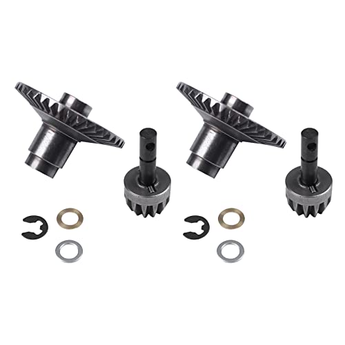 Fivetwofive 2X 13 T 38 T Metall Krone Getriebe Motor Differential Haupt Getriebe Combo für Vorne Achse AXIAL SCX10 90021 90022 Off-Road RC Auto von Fivetwofive