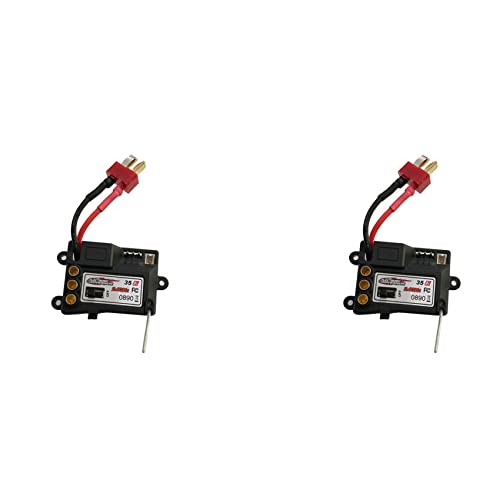 Fivetwofive 2X Bürstenloser Elektronischer Geschwindigkeit Regler ESC QZJ06 für Xinlehong Q901 Q902 Q903 1/16 RC Auto Teile Zubehör von Fivetwofive