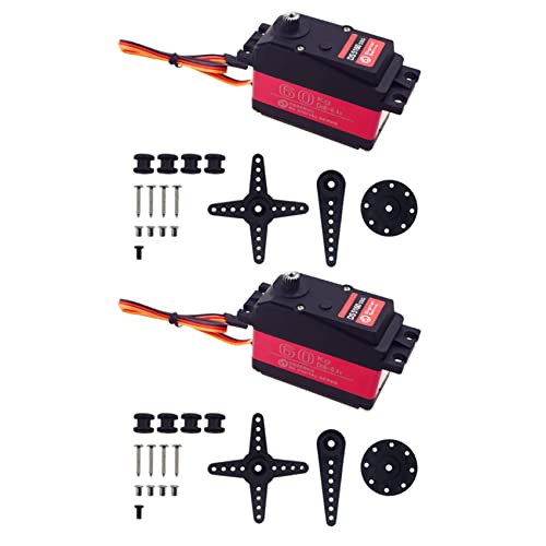 Fivetwofive 2X DS5160 60Kg 8,4 V Hoch Spannungs wasserdichte Digitale Servo für 1: 5 SAVOX-0236 XL 5T Roboter Arm 180 Servo Fivetwofive 2X DS5160 60Kg 8,4 V Hoch Spannungs wasserdichte Digitale Servo für 1: 5 SAVOX-0236 XL 5T Roboter Arm 180 Servo von Fivetwofive