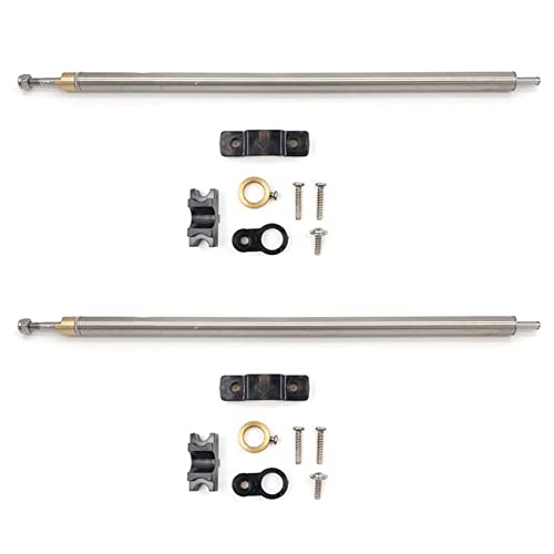 Fivetwofive 2X Stahl Rohr Rohr Baugruppe 3mm Schiff Welle für FT012 2.4G Bürstenlos RC Boots Teile von Fivetwofive