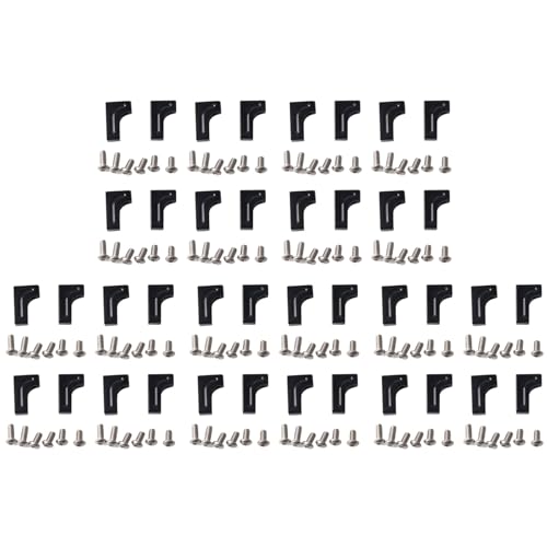 Fivetwofive 40 Stücke Metall Servo Halterung für Axiales SCX10 CC01 D90 1/10 RC Crawler Auto von Fivetwofive