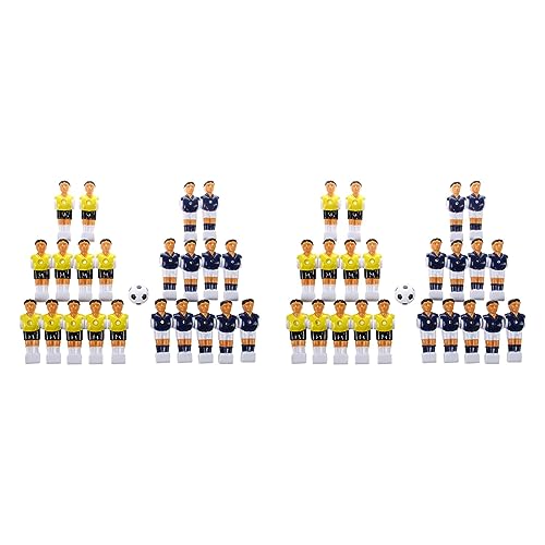 Fivetwofive 44 Stueck Tisch Jungs Spieler Teil Gelb + Koenigsblau mit Ball Fivetwofive 44 Stueck Tisch Jungs Spieler Teil Gelb + Koenigsblau mit Ball von Fivetwofive