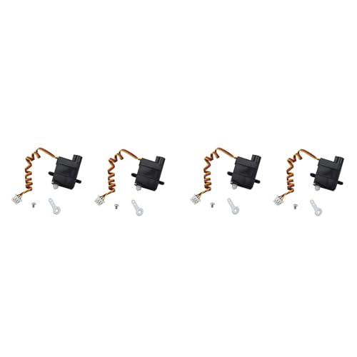 Fivetwofive 4Pcs V966.011 Servo für V966 V911S V977 V988 V930 V931 XK K110 A600 A430 A800 RC Hubschrauber Teile Zubehör von Fivetwofive