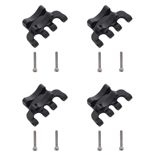 Fivetwofive 4X Metall Achs Truss Oberlenker Halterung für Axial SCX24 90081 C10 1/24 RC Crawler Auto Upgrade Teile ZubehöR,3 von Fivetwofive