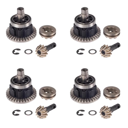 Fivetwofive 4X Vorne Hinten Differential Teller Rad & Ritzel Baugruppe für Trx4 Trx6 1/10 RC Crawler Auto Upgrade ZubehöR Teile von Fivetwofive