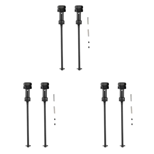 Fivetwofive 6 Stück Antrieb Welle CVD Set EA1061 für JLB Racing Cheetah 11101 21101 J3 Speed 1/10 RC Auto Teile Zubehör von Fivetwofive