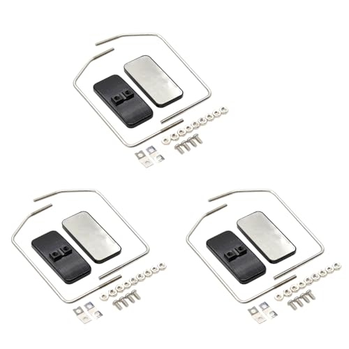 Fivetwofive 6X Metall Rückspiegel Heck Ansicht für 1/10 RC Crawler Auto TRX4 D90 SCX10 1/14 Lastwagen Man Upgrade Teile von Fivetwofive
