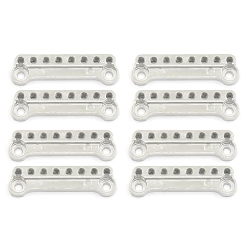 Fivetwofive 8 Stück Metall Verstellbarer Verlängerungs Sitz für Stoß Dämpfer Halterung für MN D90 MN-90 MN99S RC Auto Upgrade Teile Zubehör,B von Fivetwofive