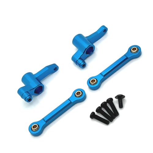 Fivetwofive RC-Auto-Upgrade-Lenkgruppe, Lenkstange für SCY 1/18 18101 18102 RC-Crawler-Auto-Upgrade-Teile, Blau von Fivetwofive