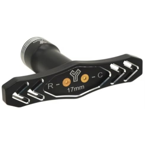 Fivetwofive RC-Modell Spezial-Reparaturwerkzeug Schraubenschlüssel Stecknuss Mutter Entfernung Metall Sechskantrad Kombination Schwarz von Fivetwofive